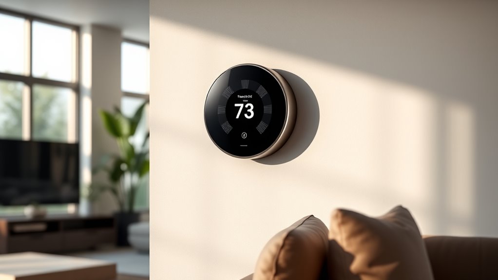 smart thermostats with proximity sensors