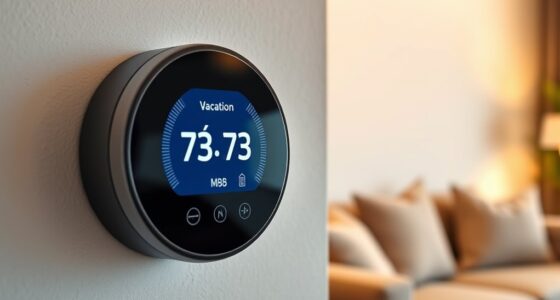 smart thermostats with vacation mode