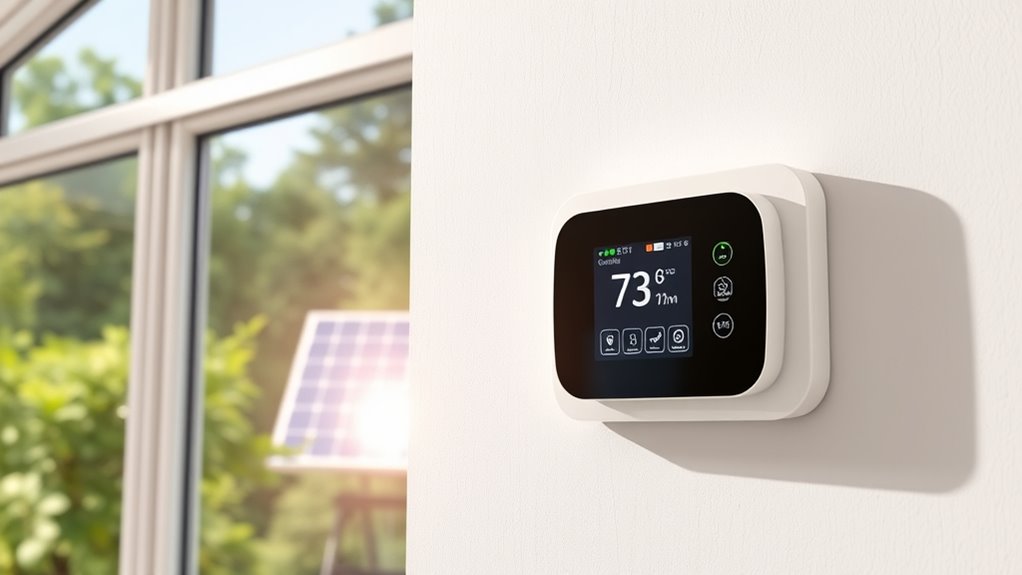solar powered smart thermostat guide