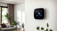 stylish touchscreen smart thermostats