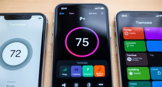 thermostat app user friendliness comparison