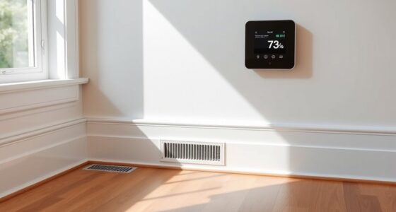 thermostat data vent control