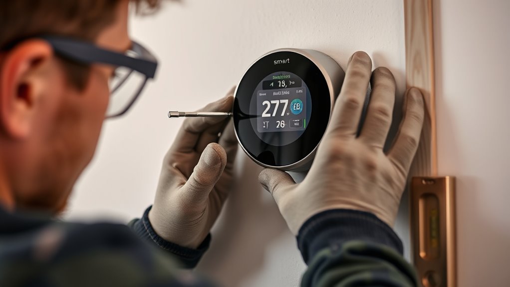 thermostat diy installation safety