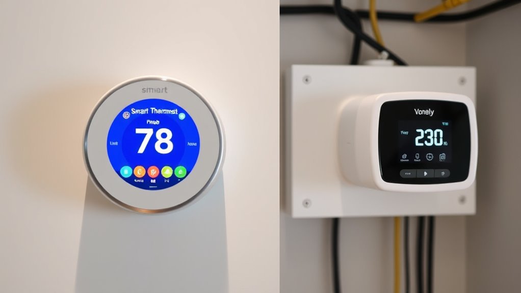 thermostat installation and setup