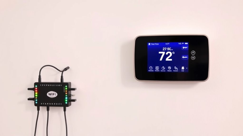 thermostat protocols wi fi zigbee