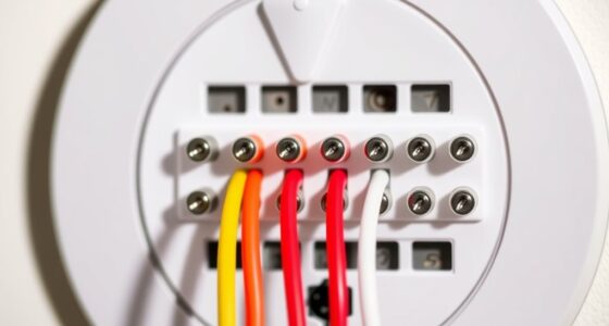 thermostat wiring color codes