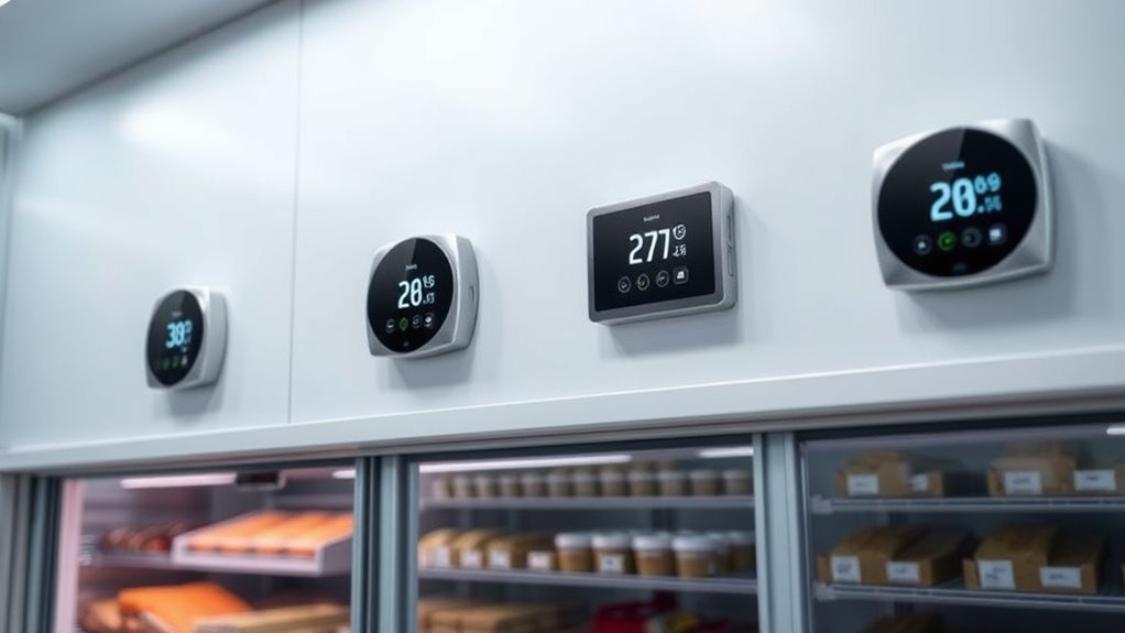 top cold storage thermostats