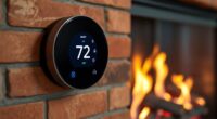 top gas fireplace thermostats