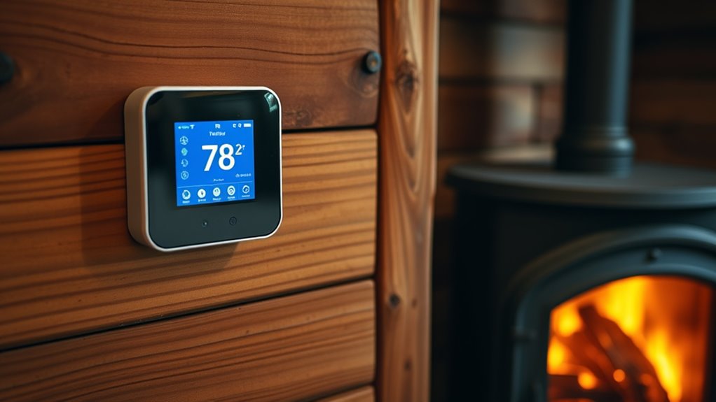 top pellet stove thermostats