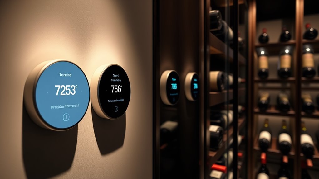 top smart wine cellar thermostats