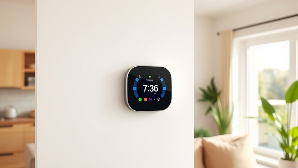 vacation rental thermostat features