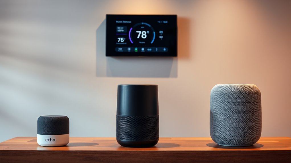 voice assistant thermostat comparison