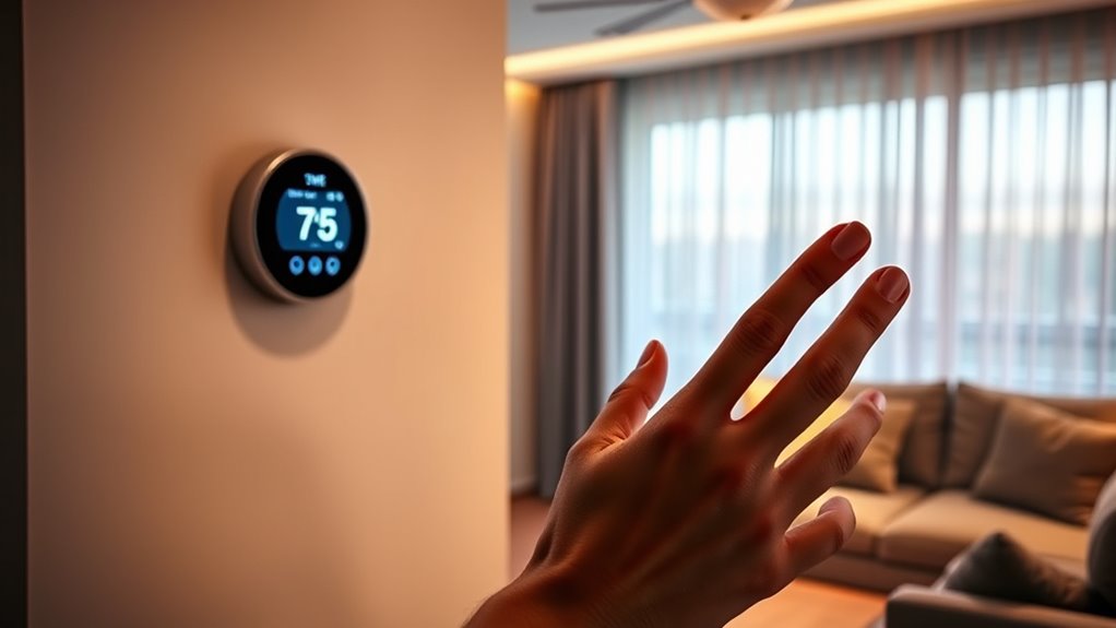 voice controlled thermostat scheduling