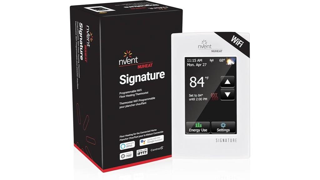 wifi enabled programmable thermostat