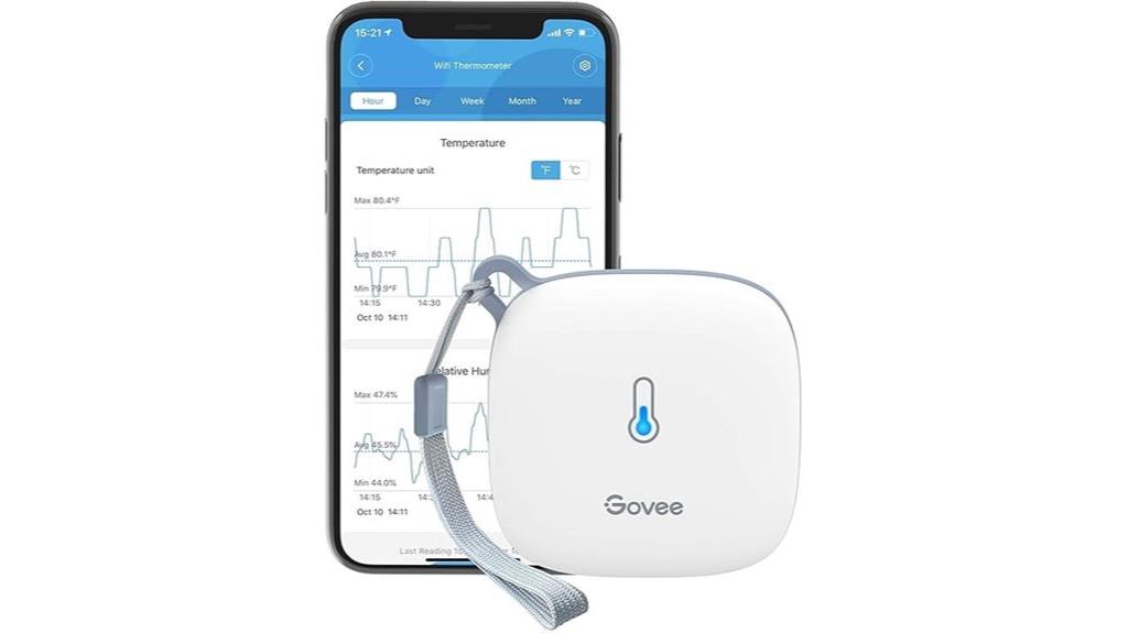 wifi thermometer hygrometer app