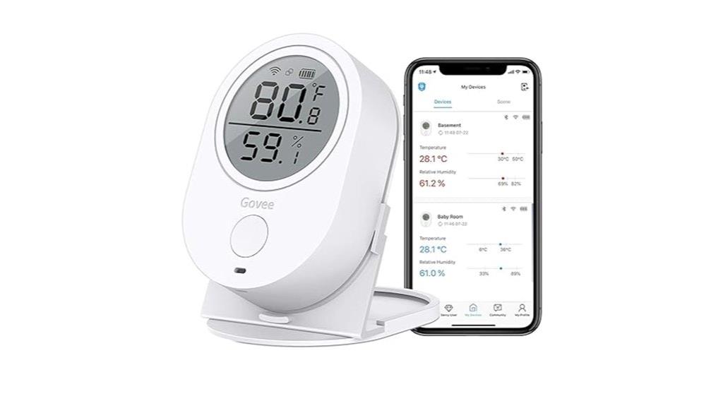 wifi thermometer hygrometer app