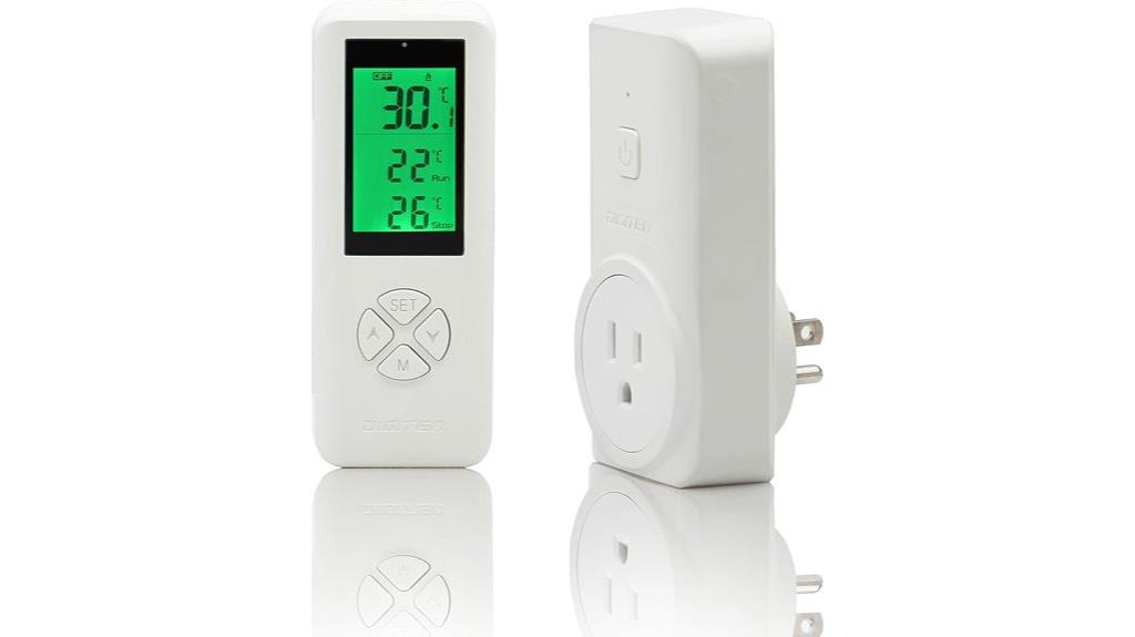 wireless digital thermostat plug