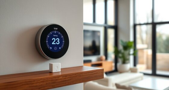 wireless sensor enabled thermostats