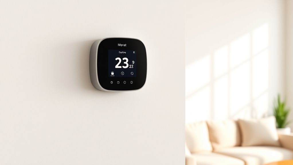 accessible smart thermostat features