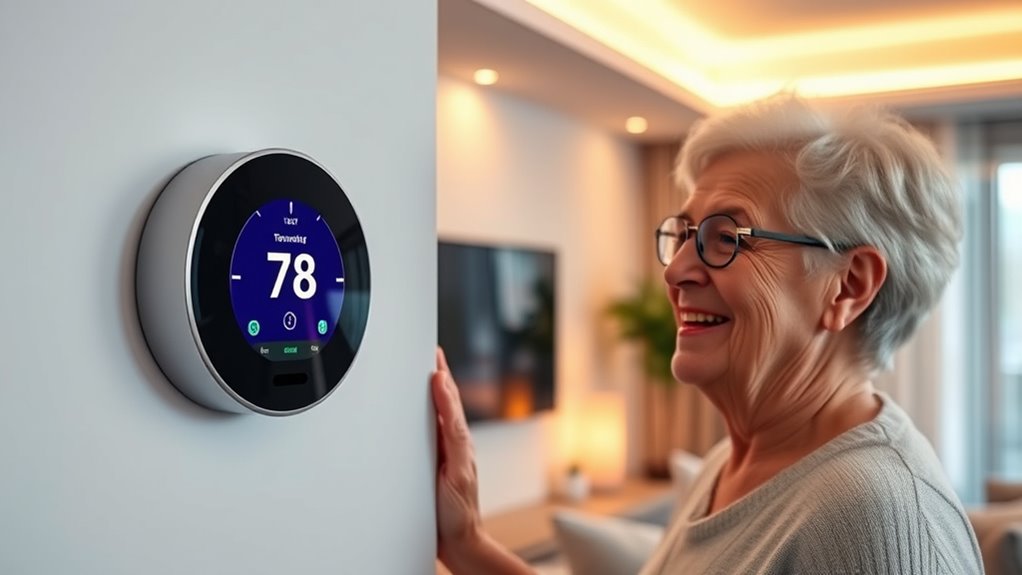 affordable senior friendly thermostats