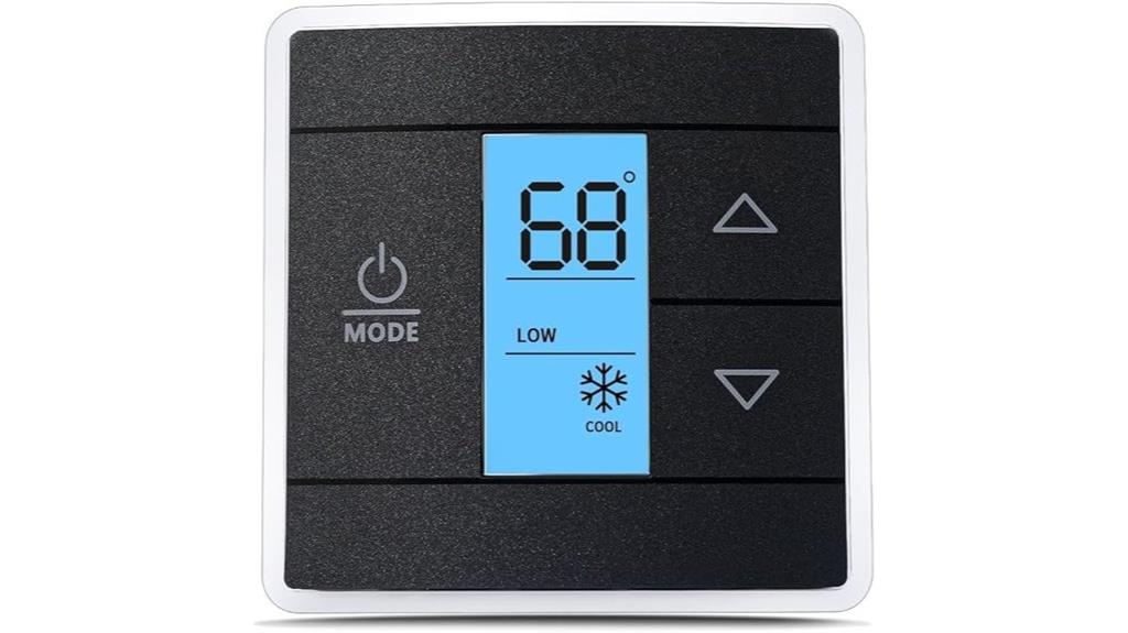 black 3 wire rv thermostat
