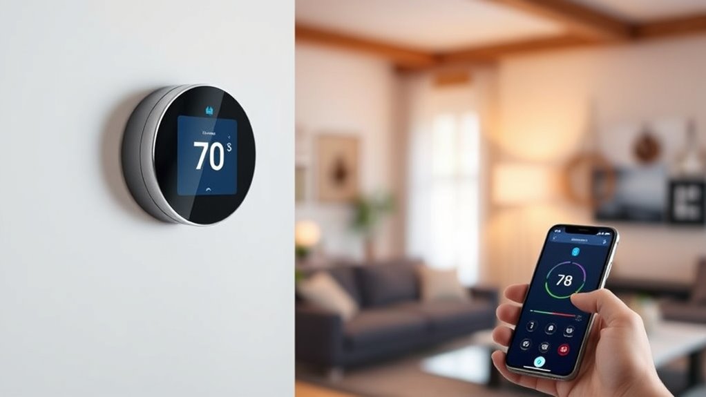 bluetooth enabled smart thermostats