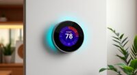colorful smart thermostat options