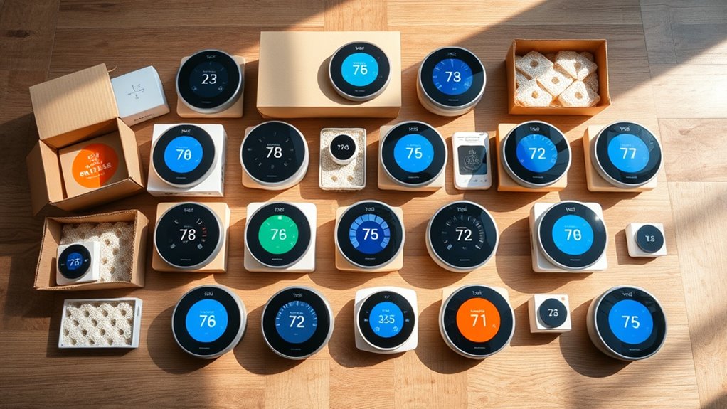 eco friendly smart thermostat selection