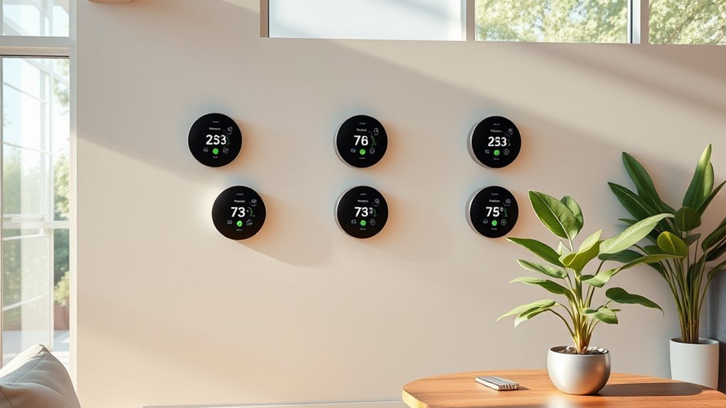 eco friendly smart thermostats