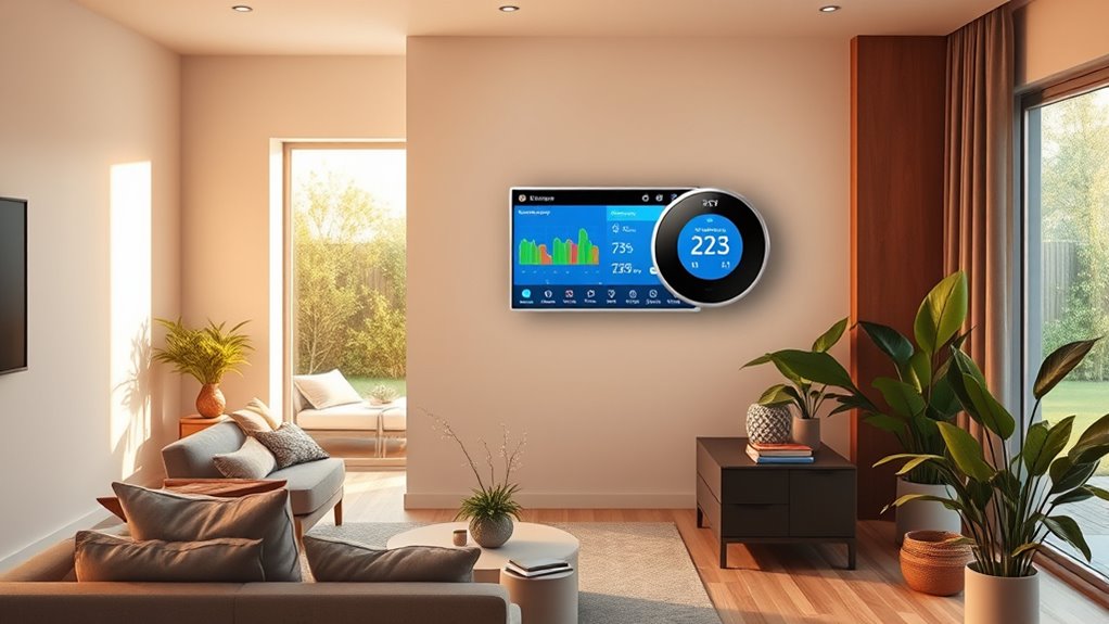 energy efficient thermostat features