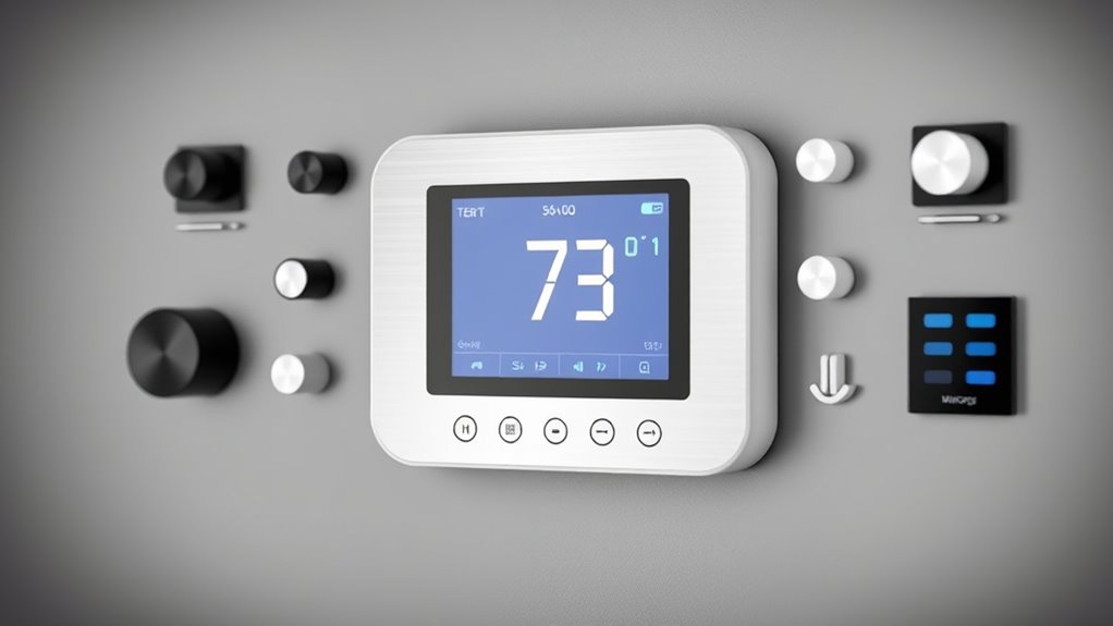 flexible stylish modular thermostats