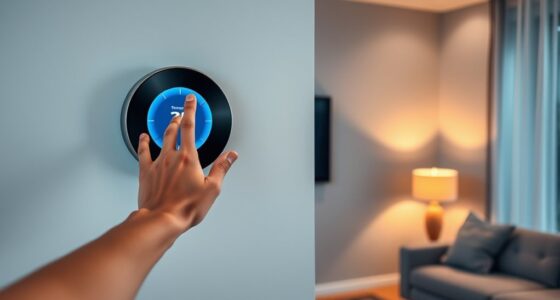 gesture controlled smart thermostats