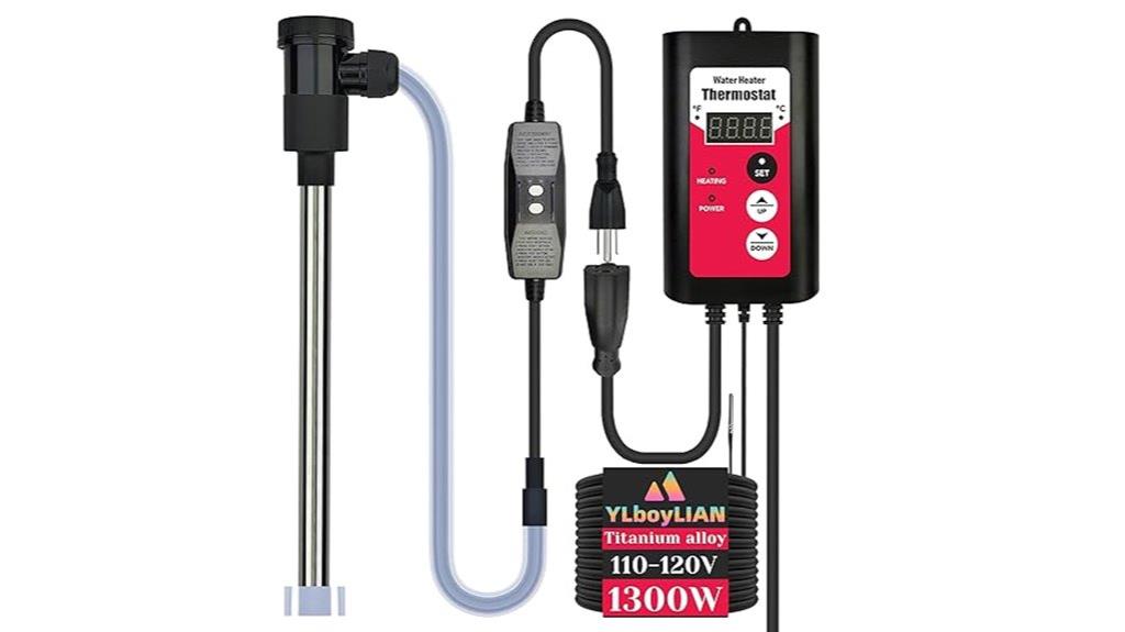 high power titanium water heater