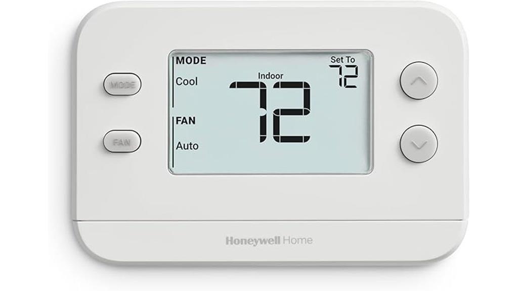 honeywell non programmable thermostat