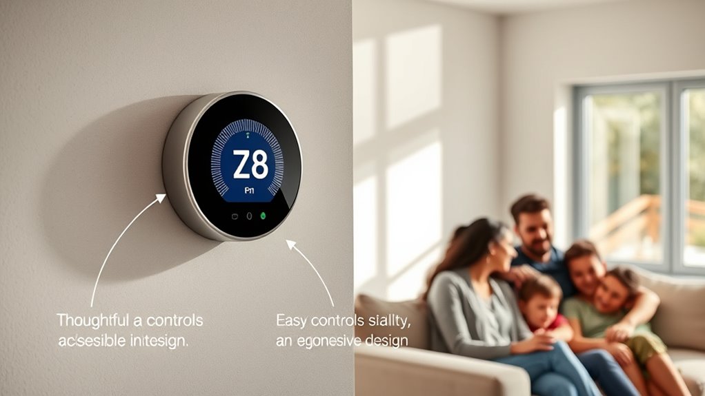 inclusive smart thermostat features