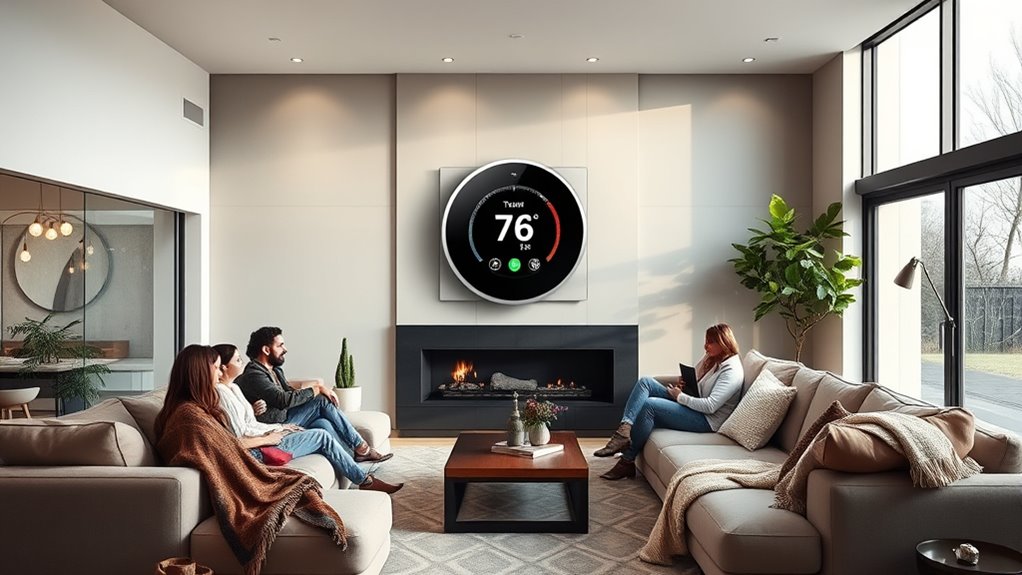 large family smart thermostat options