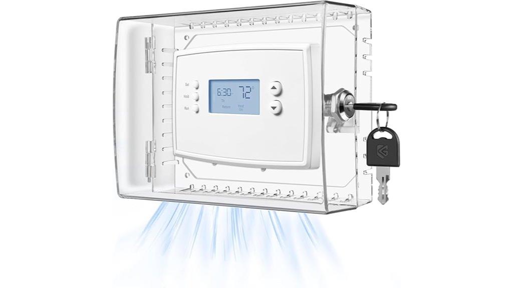 lockable thermostat control box