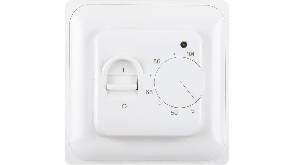 nonprogrammable radiant thermostat