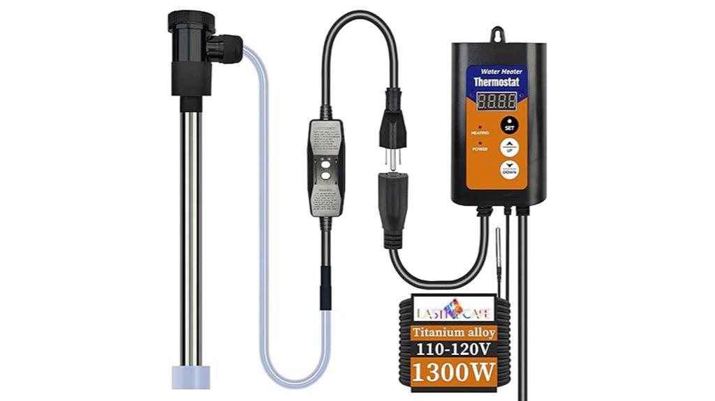powerful titanium pool heater