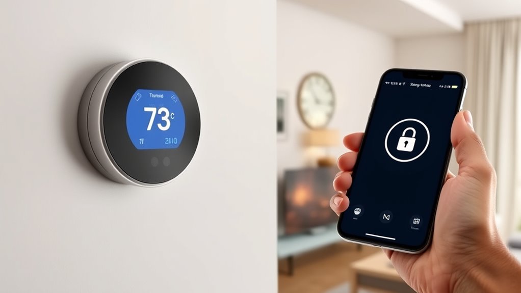 secure remote hvac control