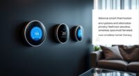 secure smart thermostat selection