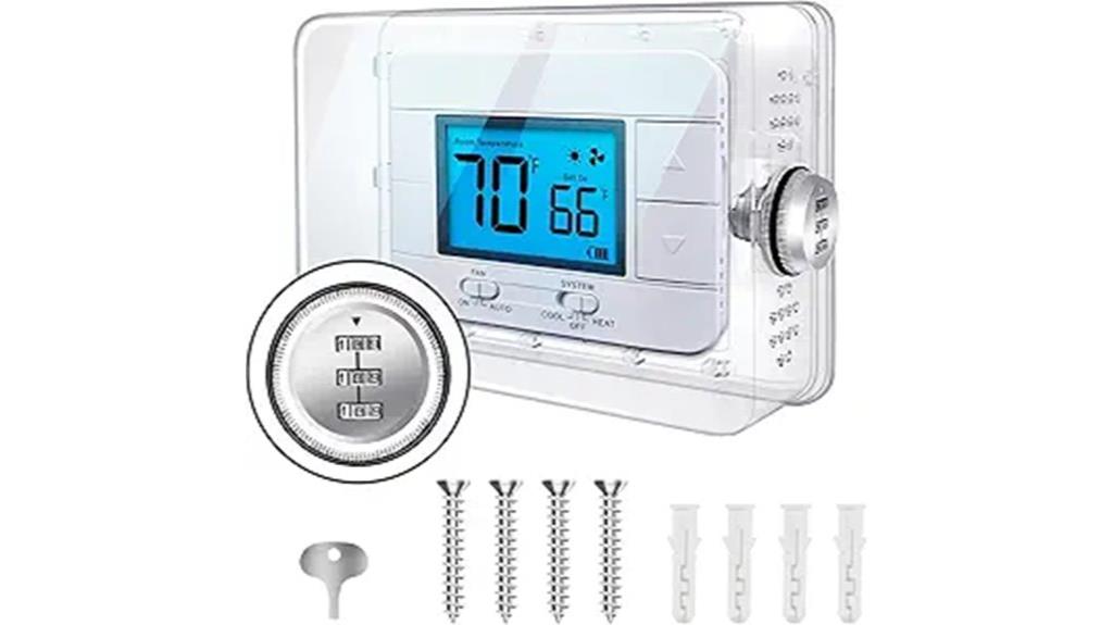 secure thermostat lock box