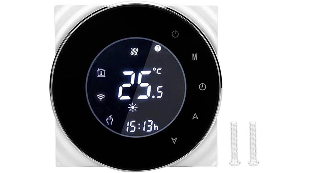 smart lcd touch thermostat