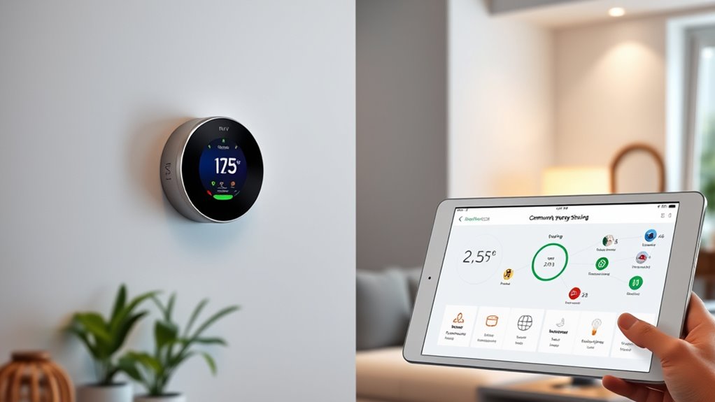 smart thermostat compatibility features