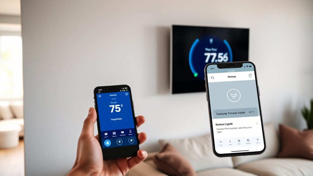 smart thermostat update considerations