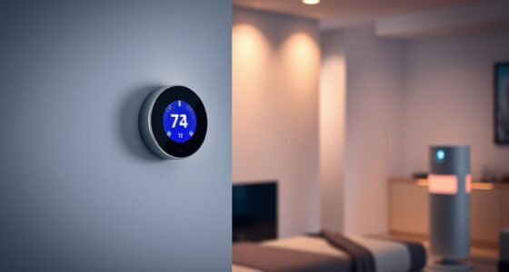 smart thermostats with air purification