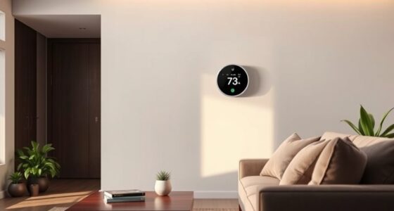smart thermostats with ambient light
