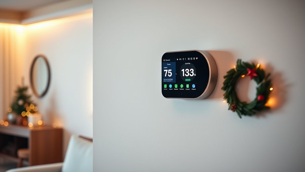 smart thermostats with holiday schedules