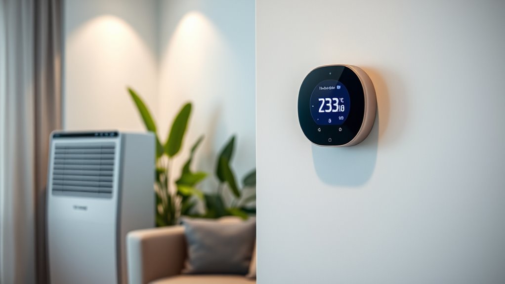 smart thermostats with humidity