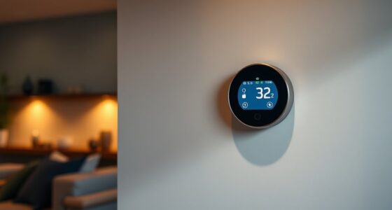 smart thermostats with leak detection
